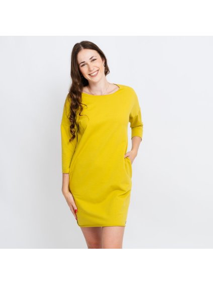 Šaty Raindrop Short Night Olive (Velikost M)