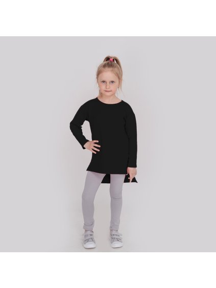 Dětská černá tunika (Velikost 122/128)