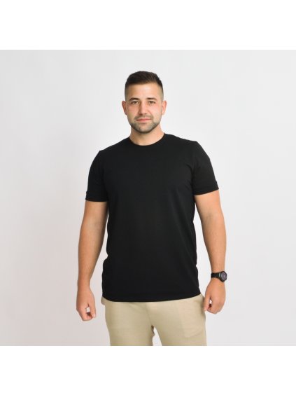 Pánské černé tričko (Velikost M)