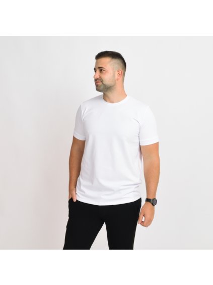 Pánské bílé tričko (Velikost M)