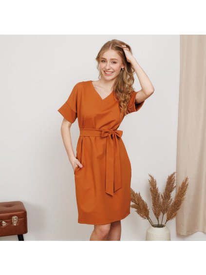 Šaty Loop Clay (Velikost M)