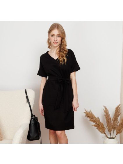 Šaty Loop Black (Velikost M)