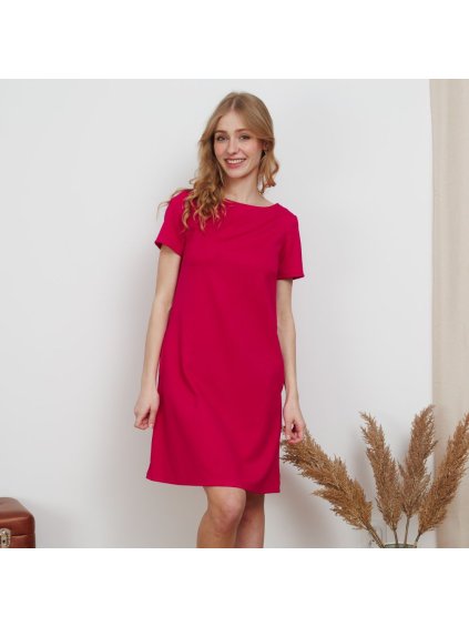 Šaty Flow Magenta (Velikost M)