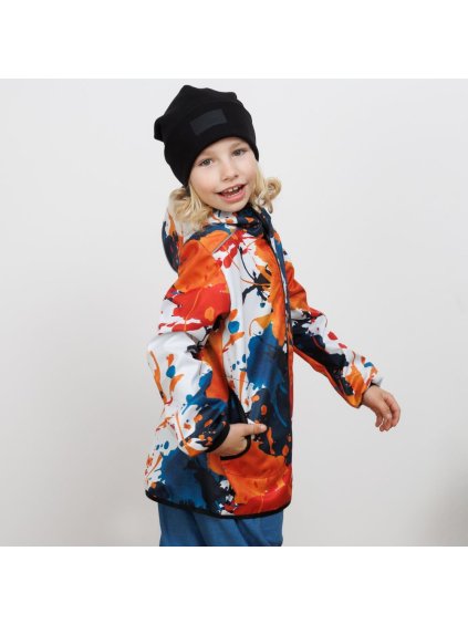 Softshell bunda s kaňkami 30/15 (Velikost 98/104)
