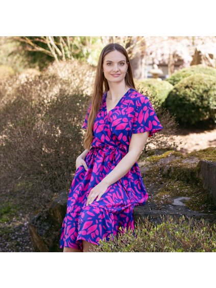 Šaty Aperol Riviera (Velikost M)