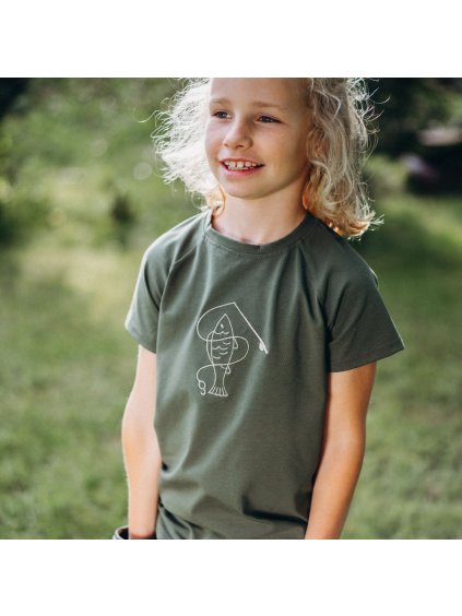 Tričko "Malý štikoun - Kapr" (Velikost 122/128)
