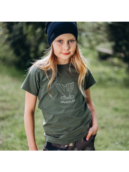 Tričko "Malý štikoun - UPLAVALÁÁ" (Velikost 134/140)