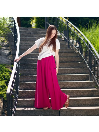 Kalhotová sukně Velora Magenta (Velikost L/XL)