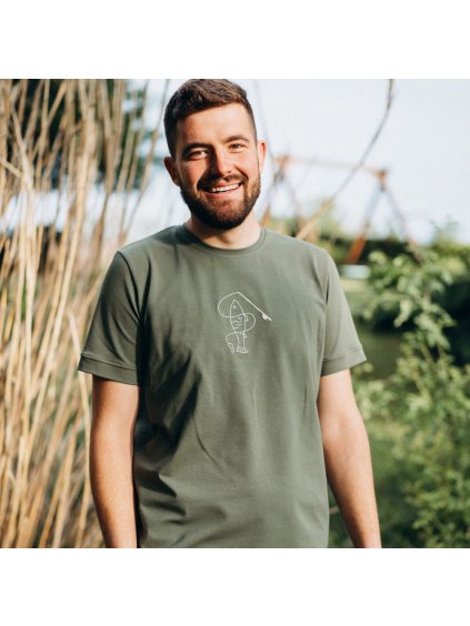 Tričko "Velký štikoun - Kapr" (Velikost M)