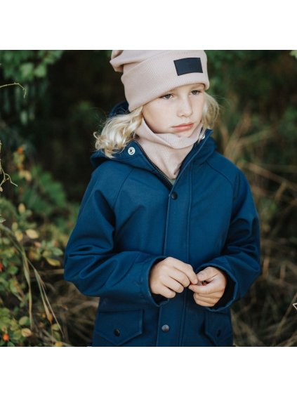 Navy softshell bunda (Velikost 110/116)