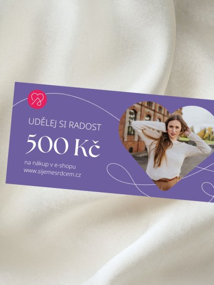 Dárkový poukaz 500
