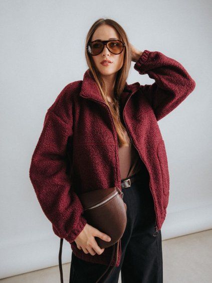 Bunda Moa Burgundy 17