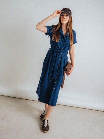 Šaty Savoy Indigo 12