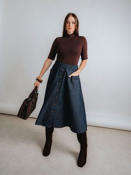 ŠSukně Reya Denim 4