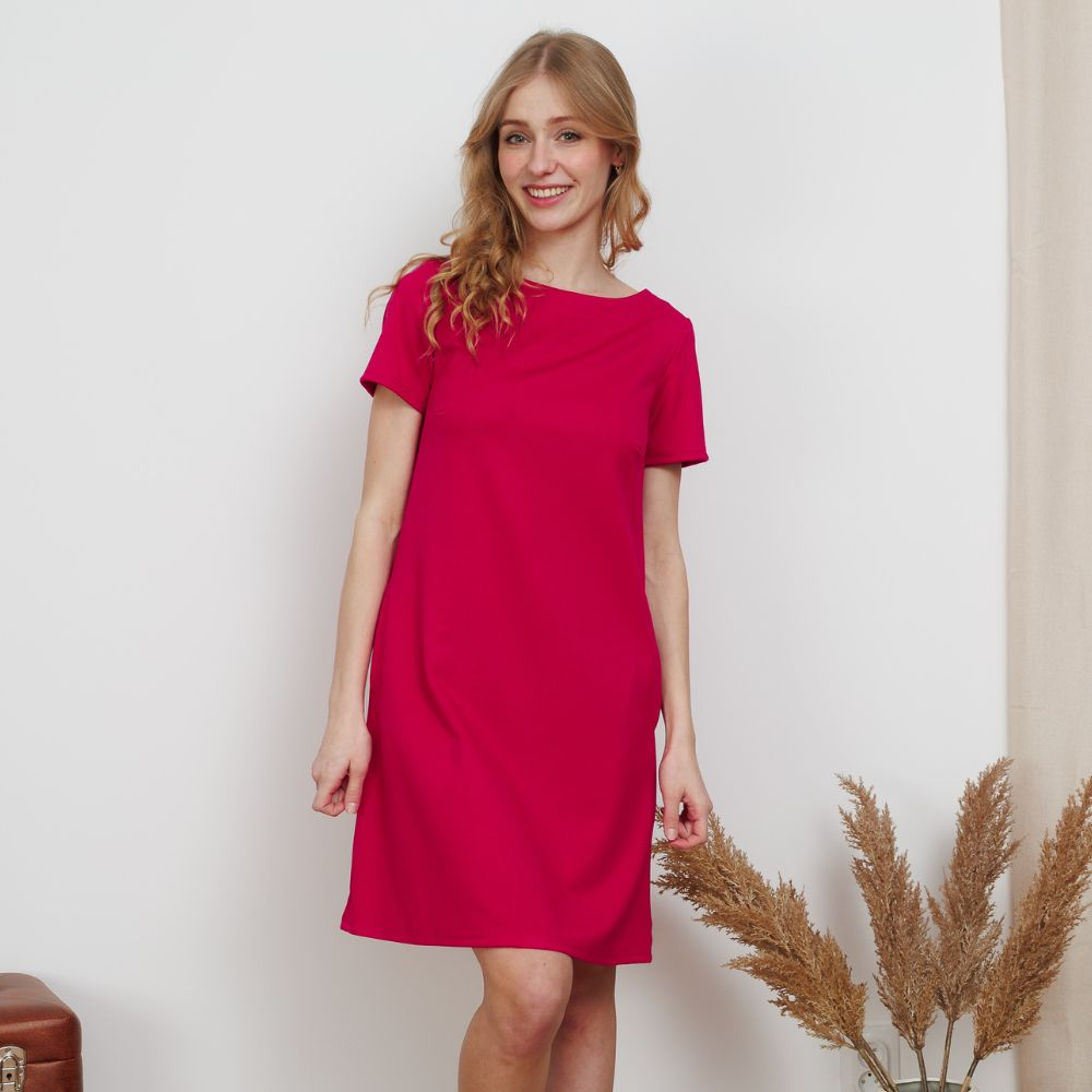 Šaty Flow Magenta (Velikost M)