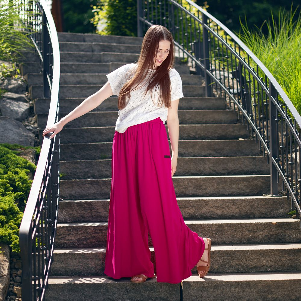 Kalhotová sukně Velora Magenta (Velikost L/XL)