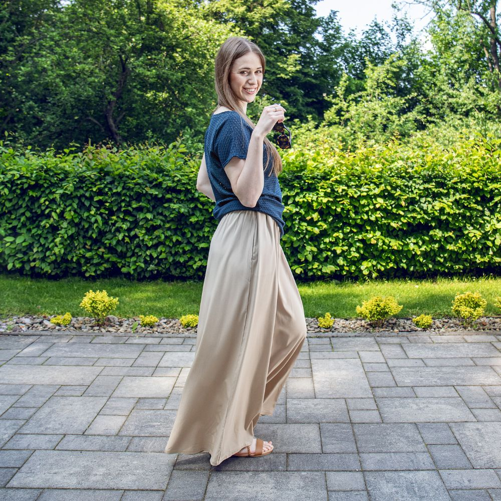 Kalhotová sukně Velora Sand (Velikost L/XL)