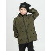 Dětská softshell bunda Les khaki