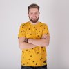 Pánské hořčicové tričko les (Velikost M)