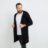 Pánský černý kardigan (Velikost L/XL)