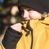 Hořčicová softshell bunda 30/15 (Velikost 98/104)