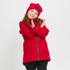 Dětská červená softshell parka (Velikost 98/104)