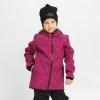 Vínová softshell bunda hory (Velikost 98/104)