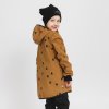 Skořicová softshell bunda les (Velikost 98/104)