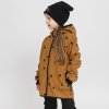 Skořicová softshell bunda les (Velikost 98/104)