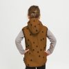 Skořicová softshell vesta les (Velikost 98/104)
