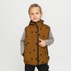 Skořicová softshell vesta les (Velikost 98/104)