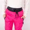 NOVÉ Růžové softshellové kalhoty s bambusem 30/15 (Velikost 86/92)