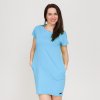 Šaty Raindrop Short Day Light Blue (Velikost M)