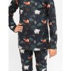 Dětské termo prádlo tmavé se zvířátky 2
