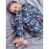 Dětské termo prádlo petrolejové kvítky 3