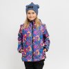 Fialová softshell bunda louka (Velikost 98/104)