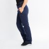 Dámské navy zateplené softshell kalhoty (Velikost M)