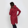 Dámská vínová softshell parka 30/15 (Velikost M)