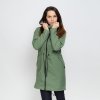 Dámská zelená softshell parka 30/15 (Velikost M)