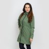 Dámská zelená softshell parka 30/15 (Velikost M)
