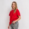 Dámské červené oversize tričko (Velikost M)