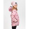 Dětská softshell bunda Les růžová 2