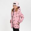 Starorůžová softshell bunda les (Velikost 98/104)