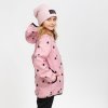 Starorůžová softshell bunda les (Velikost 98/104)