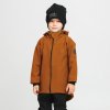 Dětský skořicový softshellový oversize kabátek (Velikost 110/116)