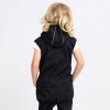 Černá softshell vesta s bambusem 30/15 (Velikost 98/104)