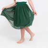 Dětská zelená tylová sukně (Velikost 98/104)