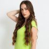 Dámské limetkové bambusové šaty (Velikost M)