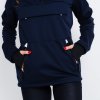 Dámská navy softshell bunda (Velikost M)