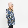 Modrá softshell bunda s kočičkami 30/15 (Velikost 110/116)